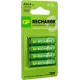 Аккумулятор GP RECHARGE AAA NiMH 400mAh (4шт)