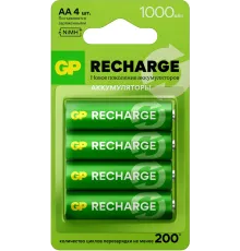 Аккумулятор GP Smart Energy AA NiMH 930mAh (4шт)