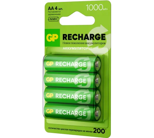 Аккумулятор GP Smart Energy AA NiMH 930mAh (4шт)