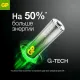 Аккумулятор GP Super Alkaline G-Tech 15А AA NiMH 1000mAh (8шт)