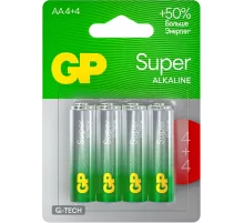 Аккумулятор GP Super Alkaline G-Tech 15А AA NiMH 1000mAh (8шт)