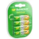 Аккумулятор GP 270AAHCRGY-2CRCB4 AA NiMH 2650mAh (4шт)