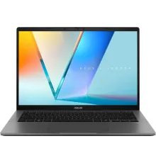 Ноутбук Asus VivoBook S14 S3407QA-SF044W Snapdragon X X1-26-100 16Gb SSD1Tb Qualcomm Adreno 14" OLED FHD+ (1920x1200) Windows 11 Home grey WiFi BT Cam (90NB16B2-M004B0)