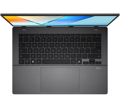 Ноутбук Asus VivoBook S14 S3407QA-SF044W Snapdragon X X1-26-100 16Gb SSD1Tb Qualcomm Adreno 14" OLED FHD+ (1920x1200) Windows 11 Home grey WiFi BT Cam (90NB16B2-M004B0)