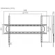 Кронштейн для телевизора Ultramounts UM825F черный 60"-120" макс.120кг настенный фиксированный