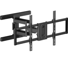 Кронштейн для телевизора Ultramounts UM970 черный 95"-120" макс.60кг настенный поворот и наклон
