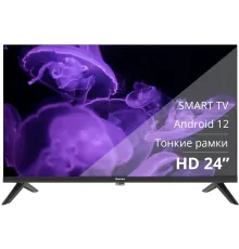 Телевизор Blackton 24" Bt 24FS32B черный DLED HD 60Hz AndroidTV