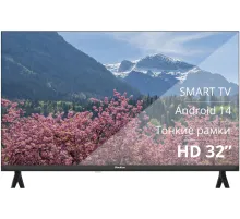 Телевизор Blackton 32" Bt 32FS01B черный  HD  Android