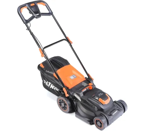 PATRIOT PT1737E Lux Газонокосилка электрическая [512301737] { 1,7кВт, 37см, 40л + мульч. }