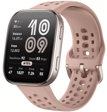 Смарт-часы Amazfit Bip 6 A2435 1.97" AMOLED корп.розовое золото рем.розовый (6972596108771)