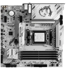 Материнская плата MSI B850M GAMING PLUS WIFI6E SocketAM5 AMD B850 4xDDR5 mATX AC`97 8ch(7.1) 2.5Gg RAID+HDMI+DP