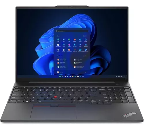 Ноутбук Lenovo ThinkPad E16 G2 Ryzen 7 7735HS 16Gb SSD512Gb AMD Radeon 680M 16" IPS WUXGA (1920x1200)/ENGKBD Windows 11 Pro black WiFi BT Cam (21M5S0JK00)
