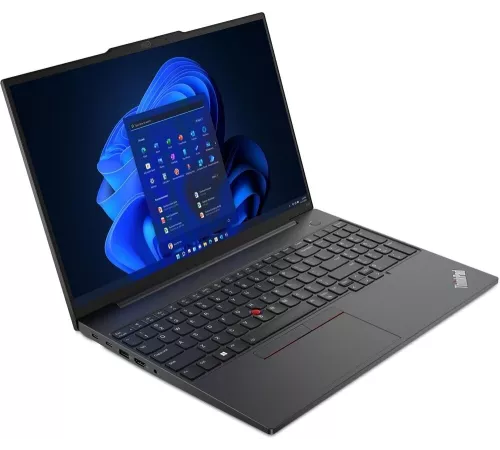 Ноутбук Lenovo ThinkPad E16 G2 Ryzen 7 7735HS 16Gb SSD512Gb AMD Radeon 680M 16" IPS WUXGA (1920x1200)/ENGKBD Windows 11 Pro black WiFi BT Cam (21M5S0JK00)