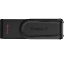 Флеш Диск Kingston 64GB DataTraveler Exodia S DTXS/64GB USB3.2 Gen1 черный