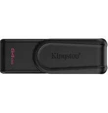 Флеш Диск Kingston 64GB DataTraveler Exodia S DTXS/64GB USB3.2 Gen1 черный