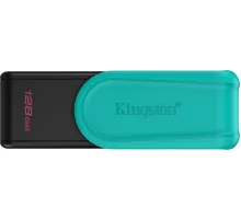Флеш Диск Kingston 128GB DataTraveler Exodia S DTXS/128GB USB3.2 бирюзовый/черный
