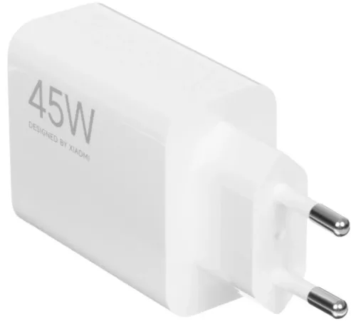 Сетевое зар./устр. Xiaomi BHR07SLEU 45W 4.1A (PD) USB-A универсальное белый