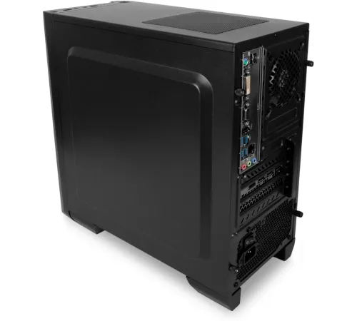 ПК IRU Tactio 320A5GE MT Ryzen 5 5500 (3.6) 16Gb SSD512Gb RTX3050 6Gb без ОС GbitEth 500W черный (RUS) (2116790)