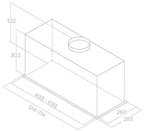 Вытяжка встраиваемая Elica Lane Sensor BLMAT/A/72 черный управление: кнопочное (1 мотор) Вытяжка встраиваемая Elica Lane Sensor BLMAT/A/72 черный управление: кнопочное (1 мотор)