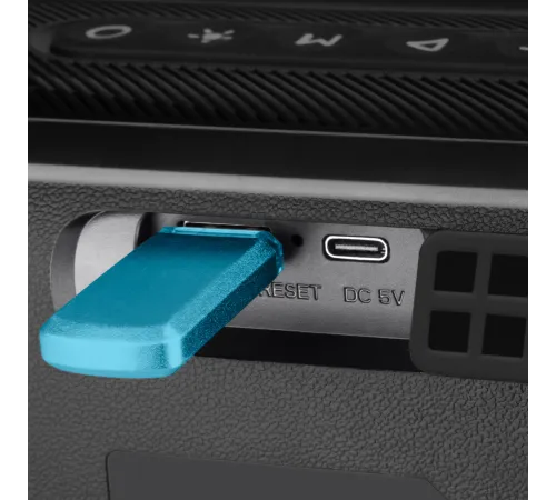 SVEN PS-255, черный (12 Вт, Bluetooth, FM, USB, караоке микрофон, 3600мА*ч)