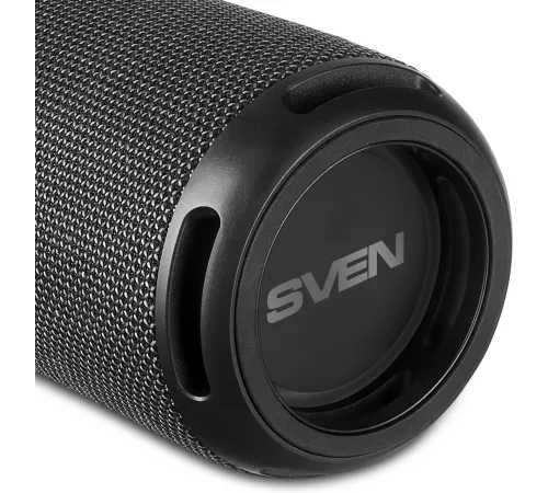 SVEN PS-150, черный (10 Вт, Waterproof (IPx4), TWS, Bluetooth, FM, USB, 1200мА*ч)
