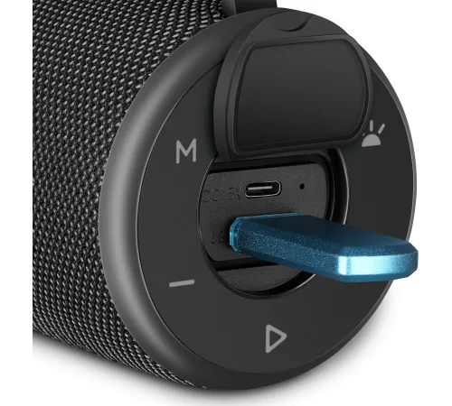 SVEN PS-150, черный (10 Вт, Waterproof (IPx4), TWS, Bluetooth, FM, USB, 1200мА*ч)