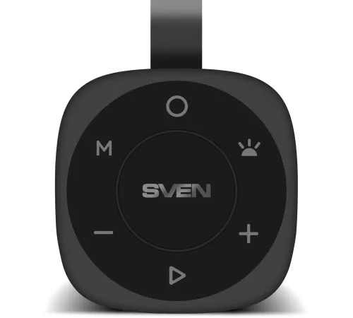 SVEN PS-155, черный (10 Вт, Waterproof (IPx4), TWS, Bluetooth, FM, USB, 1200мА*ч)