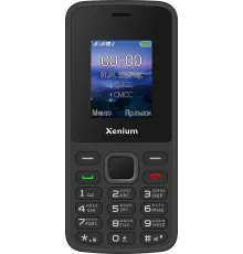 Мобильный телефон Xenium X175 черный моноблок 2Sim 1.8" 128x160 Nucleus GSM900/1800 MP3 FM