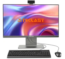 Моноблок Teclast V24 Air 23.8" Full HD i7 13620H (2.4) 16Gb SSD1Tb UHDG Windows 11 Pro GbitEth WiFi BT 120W клавиатура мышь Cam серый 1920x1080