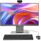 Моноблок Teclast V24 Air 23.8" Full HD i7 13620H (2.4) 16Gb SSD1Tb UHDG Windows 11 Pro GbitEth WiFi BT 120W клавиатура мышь Cam серый 1920x1080