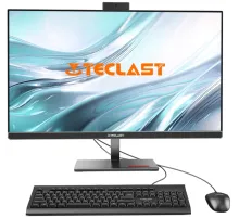 Моноблок Teclast F27 Air 27" QHD i5 14400 (2.5) 16Gb SSD512Gb UHDG 730 Windows 11 Pro GbitEth WiFi BT 120W клавиатура мышь Cam черный 2560x1440