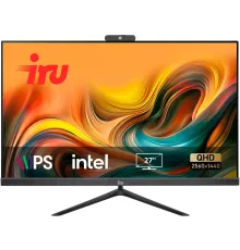 Моноблок IRU Tactio 27IH5P2K 27" QHD i5 11400 (2.6) 32Gb SSD1Tb UHDG 730 FreeDOS GbitEth WiFi BT 120W Cam черный 2560x1440