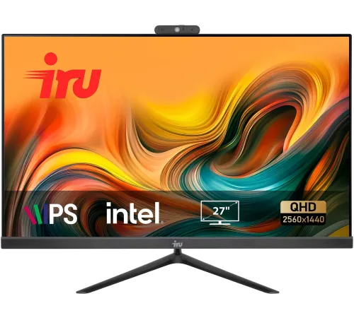 Моноблок IRU Tactio 27IH5P2K 27" QHD i5 11400 (2.6) 32Gb SSD1Tb UHDG 730 FreeDOS GbitEth WiFi BT 120W Cam черный 2560x1440 Моноблок IRU Tactio 27IH5P2K 27" QHD i5 11400 (2.6) 32Gb SSD1Tb UHDG 730 FreeDOS GbitEth WiFi BT 120W Cam черный 2560x1440
