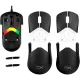Мышь HyperX Pulsefire Saga черный оптическая 26000dpi USB 6but (A2PB3AA)