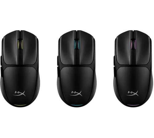 Мышь HyperX Pulsefire Fuse черный оптическая 12000dpi беспров. BT USB 6but (A1KY6AA)