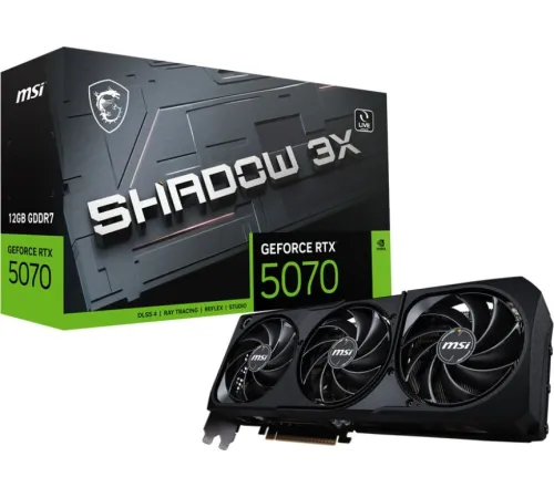 MSI PCI-E RTX 5070 12G SHADOW 3X MSI PCI-E RTX 5070 12G SHADOW 3X