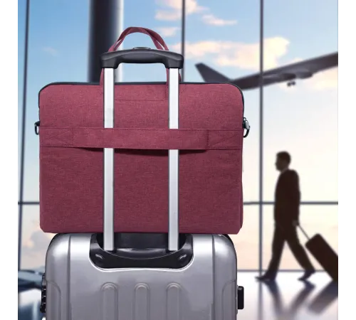 Сумка для ноутбука 15.6" Portcase KCB-165 Bordo бордовый нейлон/полиэстер Сумка для ноутбука 15.6" Portcase KCB-165 Bordo бордовый нейлон/полиэстер