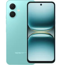 Смартфон Tecno Spark Go 2 128Gb 4Gb зеленый моноблок 3G 4G 6.67" 720x1600 Android 14 Go 13Mpix 802.11 a/b/g/n/ac NFC GPS GSM900/1800 Protect