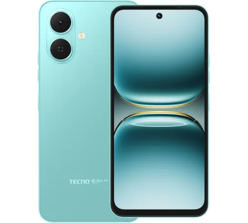 Смартфон Tecno Spark Go 2 128Gb 4Gb зеленый моноблок 3G 4G 6.67" 720x1600 Android 14 Go 13Mpix 802.11 a/b/g/n/ac NFC GPS GSM900/1800 Protect Смартфон Tecno Spark Go 2 128Gb 4Gb зеленый моноблок 3G 4G 6.67" 720x1600 Android 14 Go 13Mpix 802.11 a/b/g/n/ac NFC GPS GSM900/1800 Protect