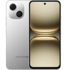 Смартфон Tecno Spark 40C 256Gb 8Gb белый моноблок 3G 4G 6.67" 720x1600 Android 14 48Mpix 802.11 a/b/g/n/ac NFC GPS GSM900/1800 Protect
