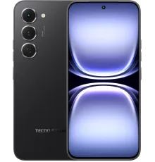 Смартфон Tecno Spark 40 Pro 128Gb 8Gb черный моноблок 3G 4G 6.78" 1080x2436 Android 14 108Mpix 802.11 a/b/g/n/ac NFC GPS GSM900/1800 Protect