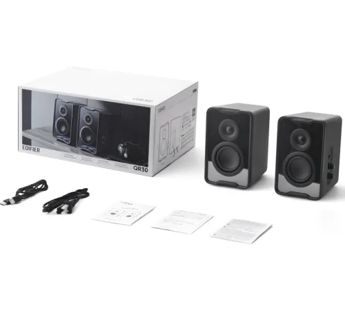 Колонки Edifier QR30 2.0 черный 30Вт