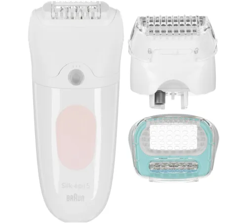 Эпилятор Braun SE5-050 скор.:2 насад.:4 от электр.сети от аккум. белый/розовый Эпилятор Braun SE5-050 скор.:2 насад.:4 от электр.сети от аккум. белый/розовый