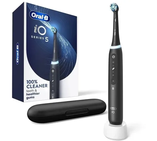 Электрическая зубная щетка Oral-B iO Series 5 Quite Black (iOG5.1B6.2DK) Электрическая зубная щетка Oral-B iO Series 5 Quite Black (iOG5.1B6.2DK)