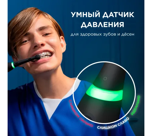 Электрическая зубная щетка Oral-B iO Series 5 Quite Black (iOG5.1B6.2DK) Электрическая зубная щетка Oral-B iO Series 5 Quite Black (iOG5.1B6.2DK)