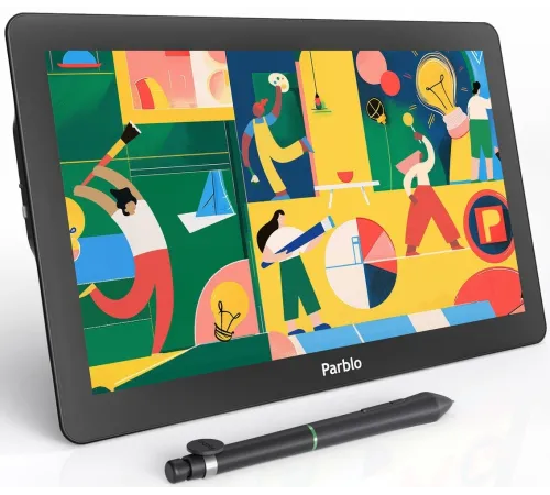 Графический планшет-монитор Parblo Coast16 Pro Gen 2 USB Type-C черный Графический планшет-монитор Parblo Coast16 Pro Gen 2 USB Type-C черный