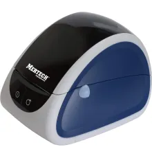 Термопринтер Mertech LP80 Eva (4586) 203dpi 100мм/с/USB/RS232 для печ.накл./синий белый