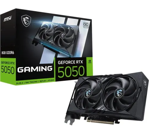 Видеокарта PCIE16 RTX5050 8GB RTX 5050 8G GAMING OC MSI Видеокарта PCIE16 RTX5050 8GB RTX 5050 8G GAMING OC MSI