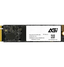 Накопитель SSD AGi PCIe 4.0 x4 512GB AGI512G44AI818-CB AI818 M.2 2280