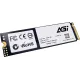 Накопитель SSD AGi PCIe 4.0 x4 512GB AGI512G44AI818-CB AI818 M.2 2280